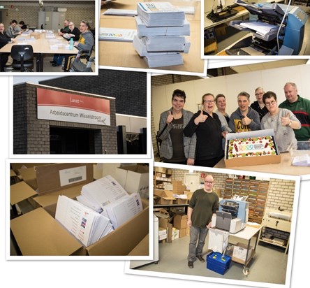 Arbeidscentrum  Lunetzorg helpt Goede Doelen Week Sint- Oedenrode