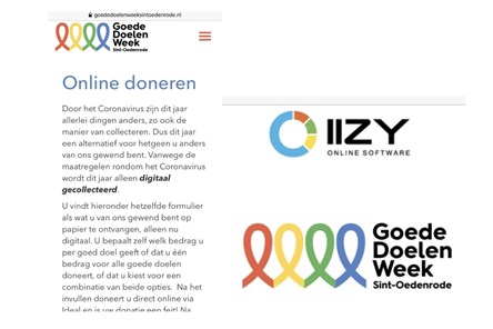 Digitaal doneren via website GDW Sint Oedenrode: Da’s makkelijk!